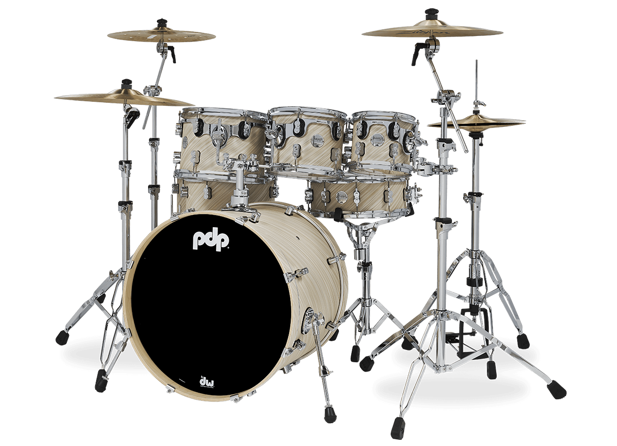 Pdp Pdcm2217ti Shellset Concept Maple - 6 FÛts Et + - Twisted Ivory - Standaard drumstel - Variation 2