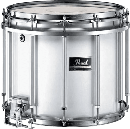 Pearl Caisse Claire De Fanfare Competitor 14x12 Pure White - Pure White - Snaredrums - Main picture
