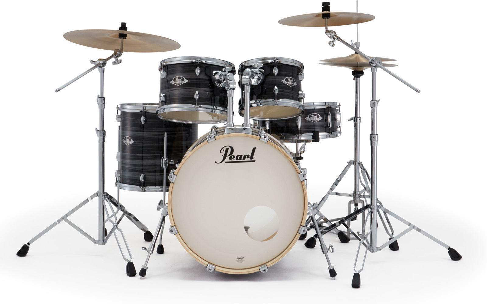 Pearl Export Fusion 20'' - 5 FÛts - Graphite Silver Twist - Fusion drumstel - Main picture