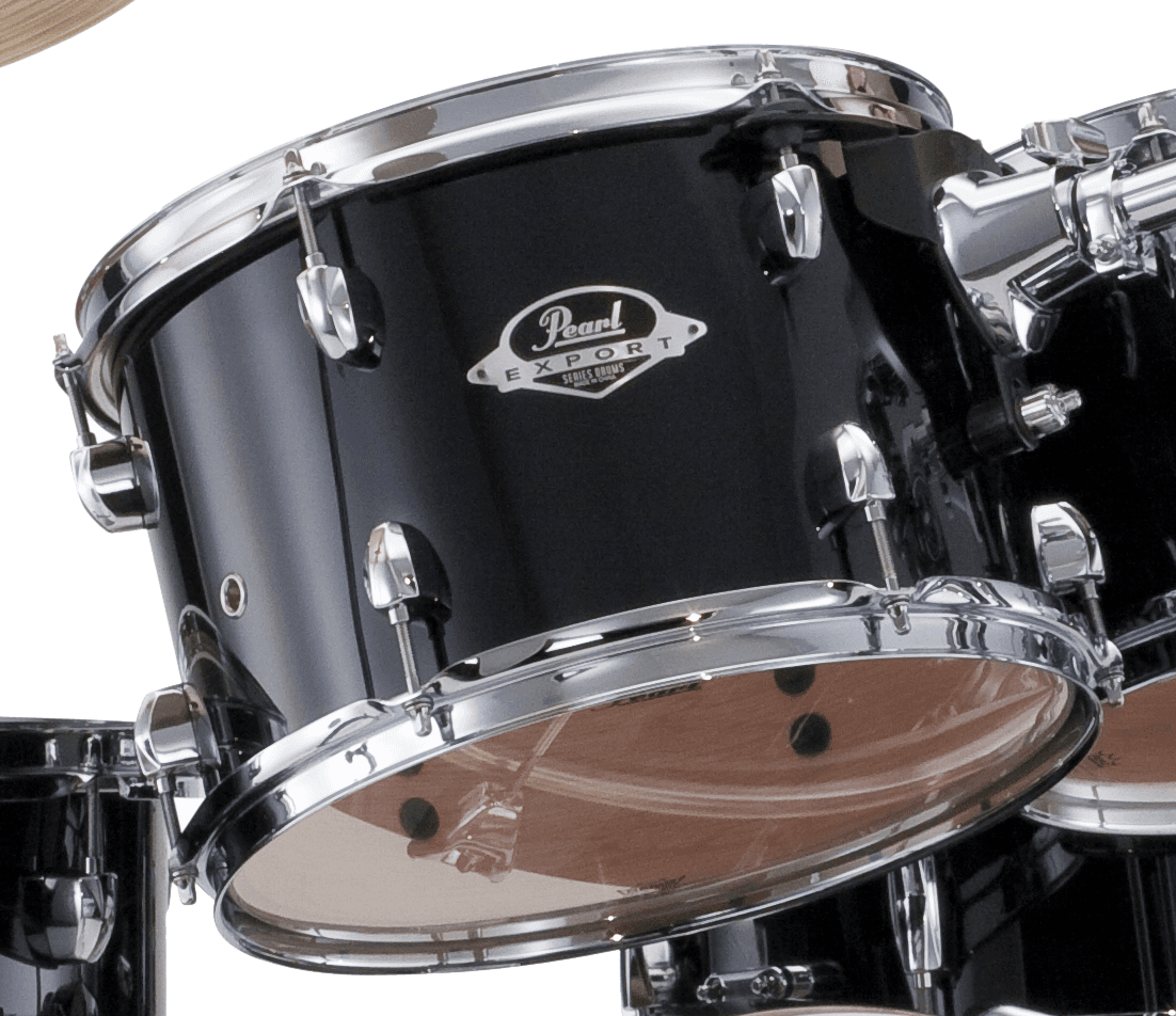 Pearl Export Tom 12x8 Black - Jet Black - Tom - Main picture