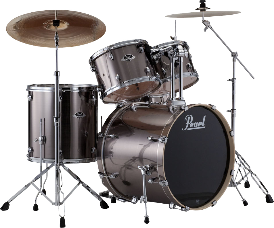 Pearl Exx725c21 Export Standard 22 - 5 FÛts - Smokey Chrome - Standaard drumstel - Main picture