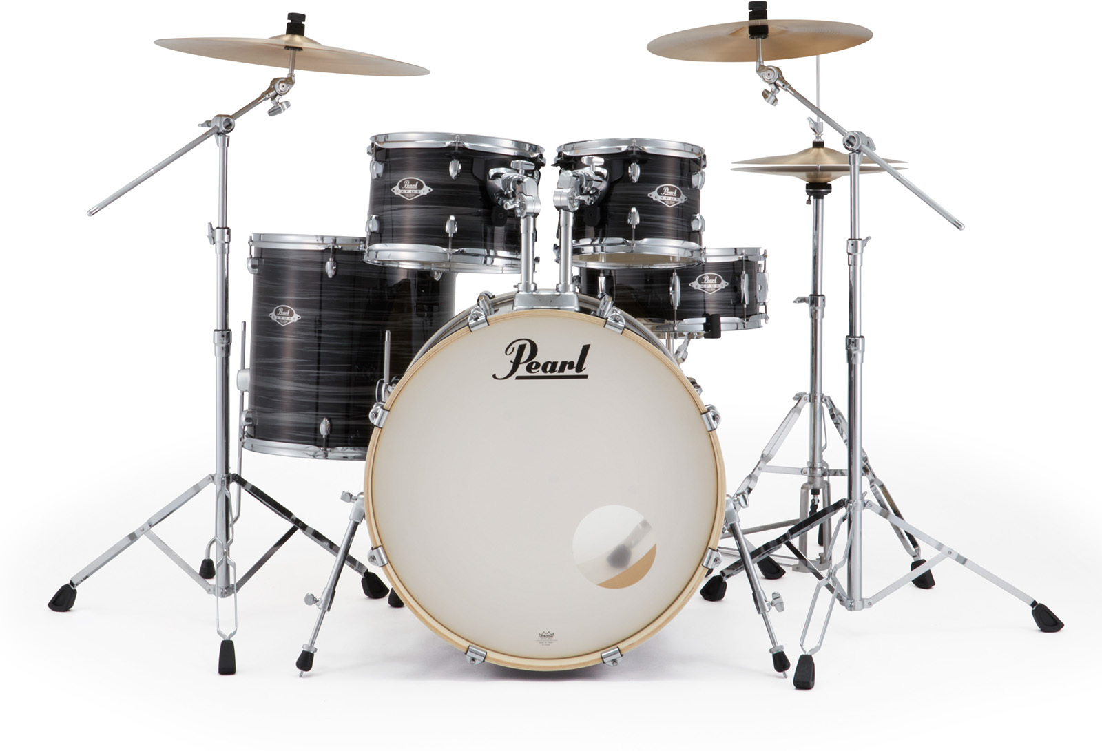 Pearl Export Rock 22'' - 5 FÛts - Graphite Silver Twist - Fusion drumstel - Main picture