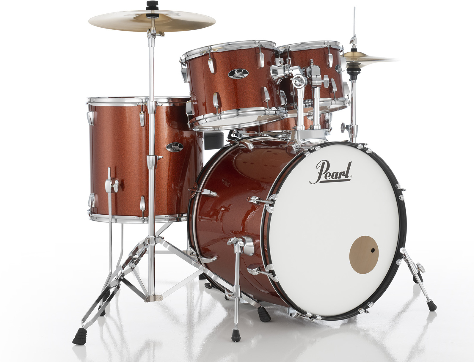 Pearl Roadshow Rock 22'' - 5 FÛts - Burnt Orange Sparkle - Rock drumstel - Main picture