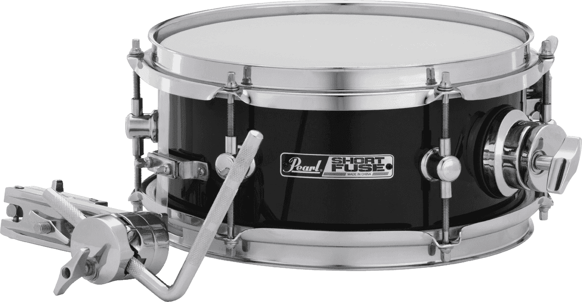 Pearl Sfs10c-31 Short Fuse 10x4 - Black - Snaredrums - Main picture