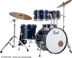 Fusion drumstel  Pearl Roadshow Fusion 20 + B-50 + Ride 20 - 5 trommels - Royal Blue Metallic