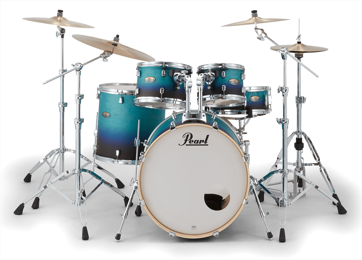 Pearl Decade Maple Stage 22 - Azure Daybreak - 5 FÛts - Azure Daybreak - Rock drumstel - Variation 1