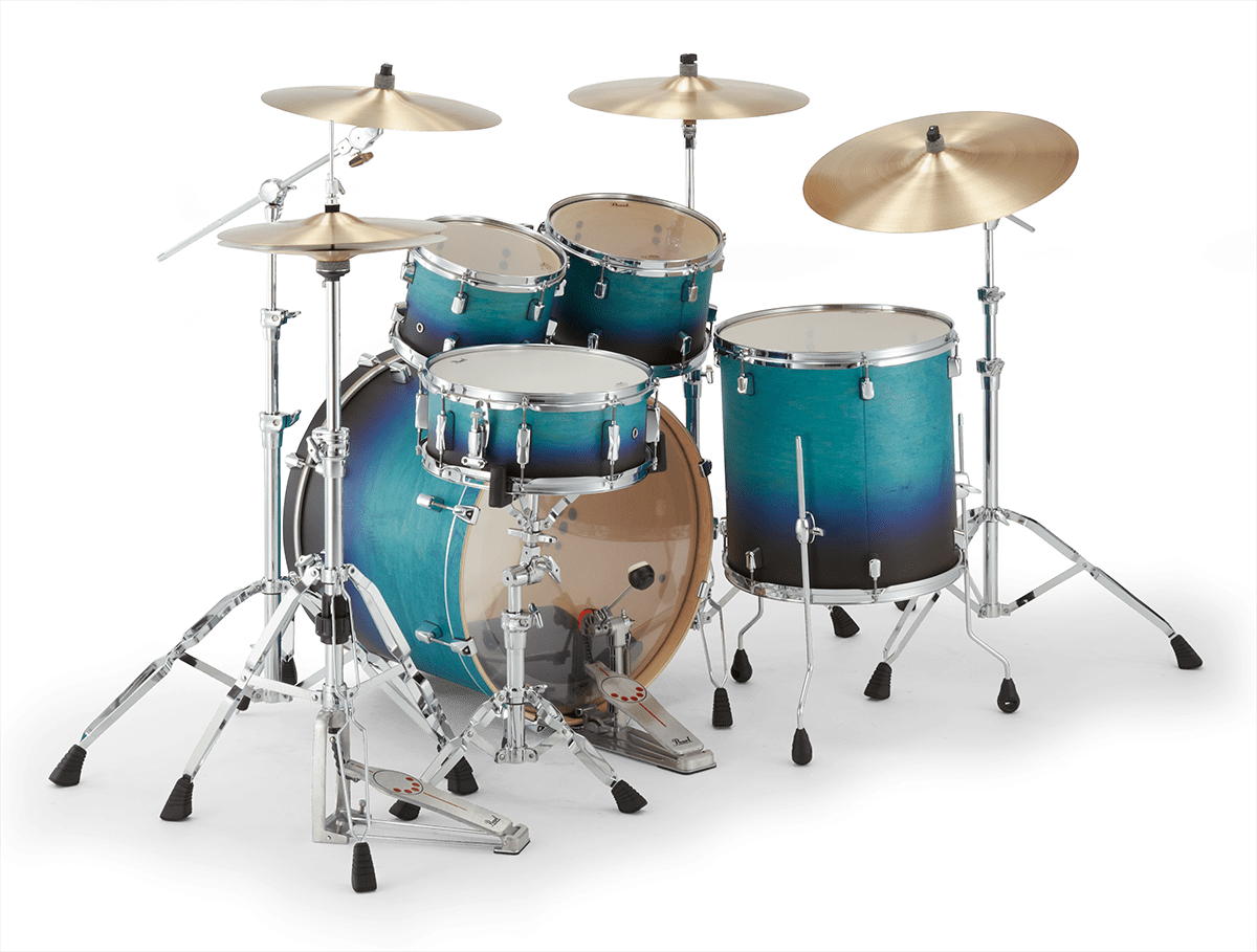 Pearl Decade Maple Stage 22 - Azure Daybreak - 5 FÛts - Azure Daybreak - Rock drumstel - Variation 3