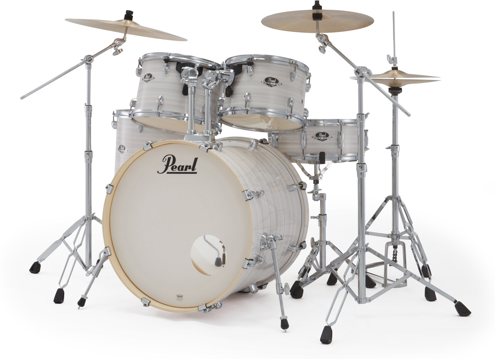 Pearl Export Standard 22'' - 5 FÛts - Slipstream White - Standaard drumstel - Variation 2