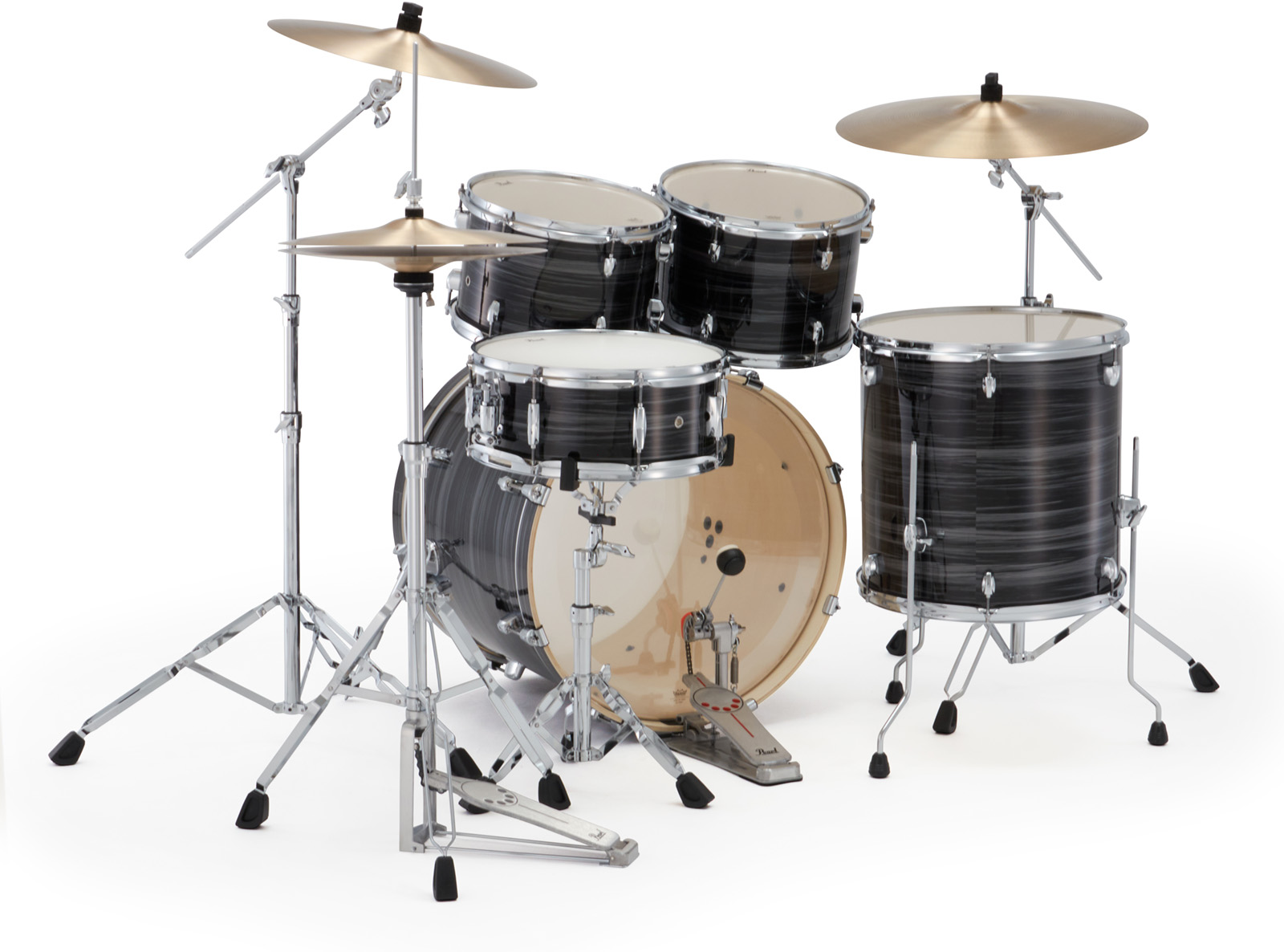 Pearl Export Standard 22'' - 5 FÛts - Graphite Silver Twist - Standaard drumstel - Variation 3