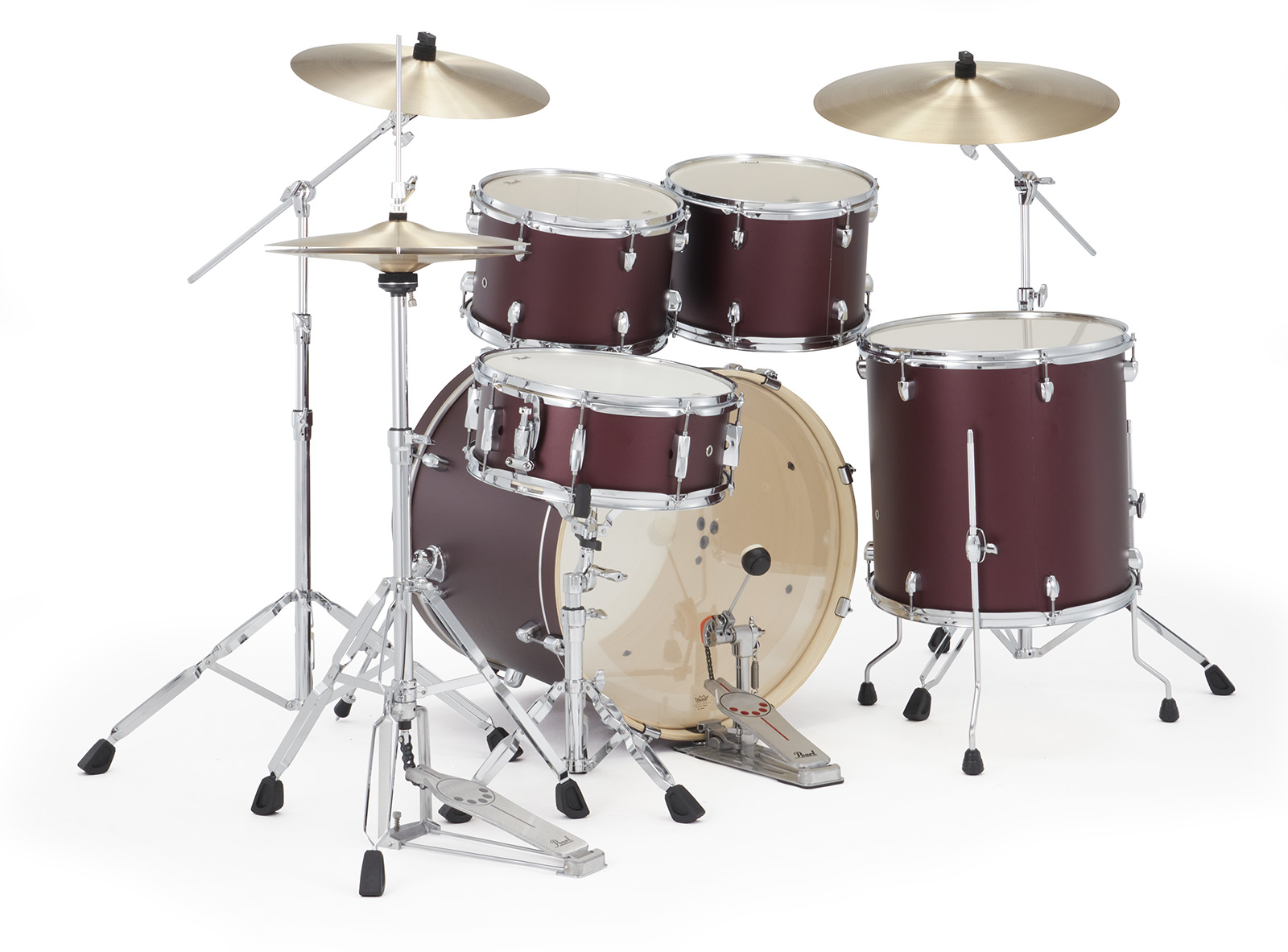 Pearl Exx725nbrc-864 Export Standard 22 - Satin Scarlet - Standaard drumstel - Variation 2