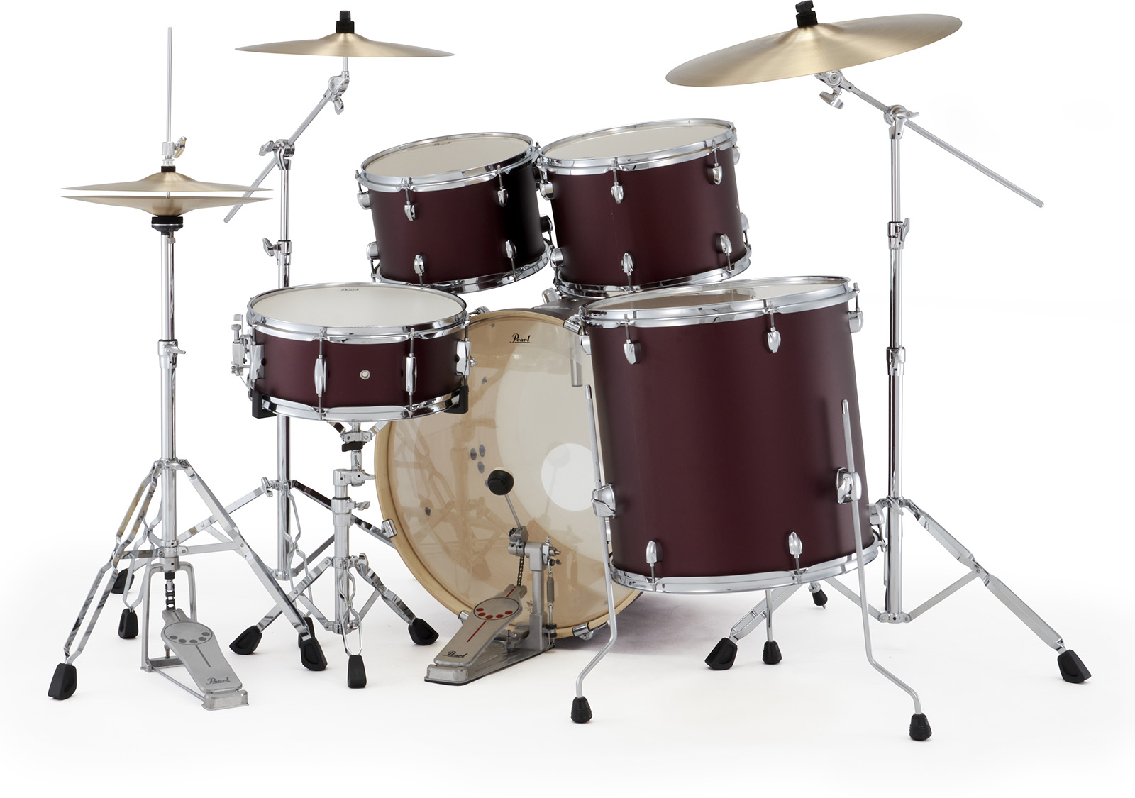 Pearl Exx725nbrc-864 Export Standard 22 - Satin Scarlet - Standaard drumstel - Variation 3