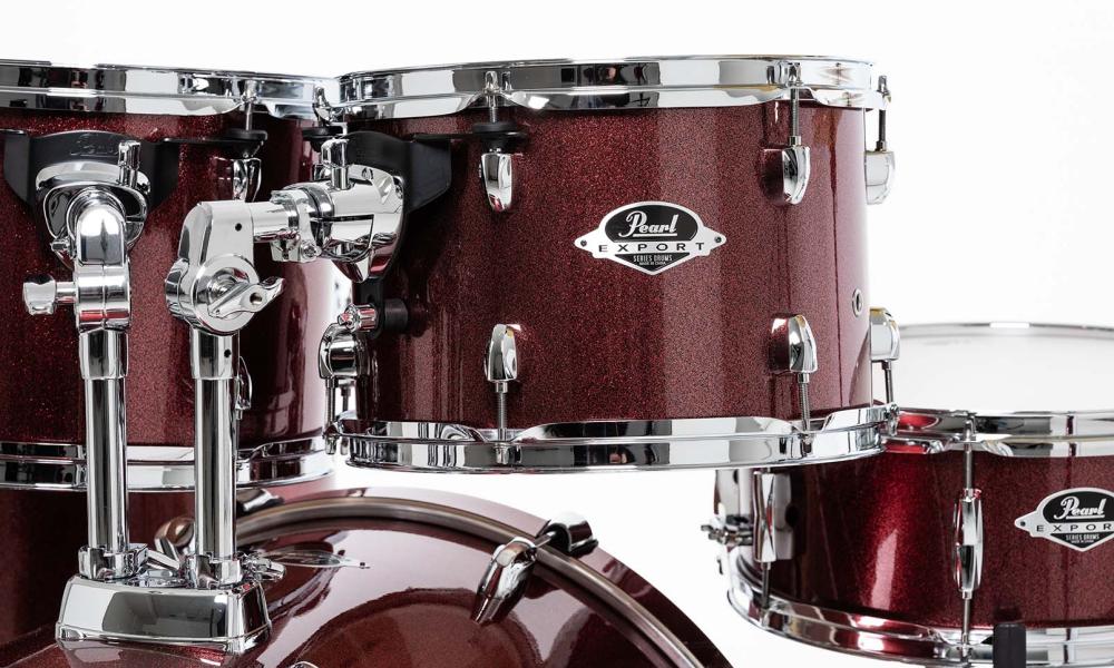 Pearl Exx725sbrc-864 Export Rock 22 - Satin Scarlet - Rock drumstel - Variation 4