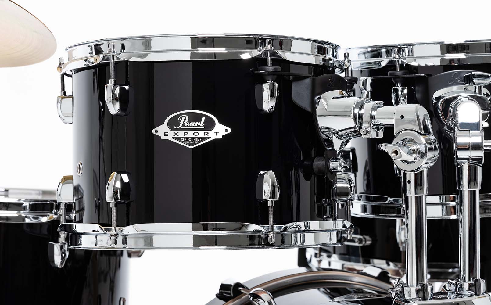 Pearl Exx725snbrc-31 Export Rock 22 - Jet Black - Rock drumstel - Variation 3