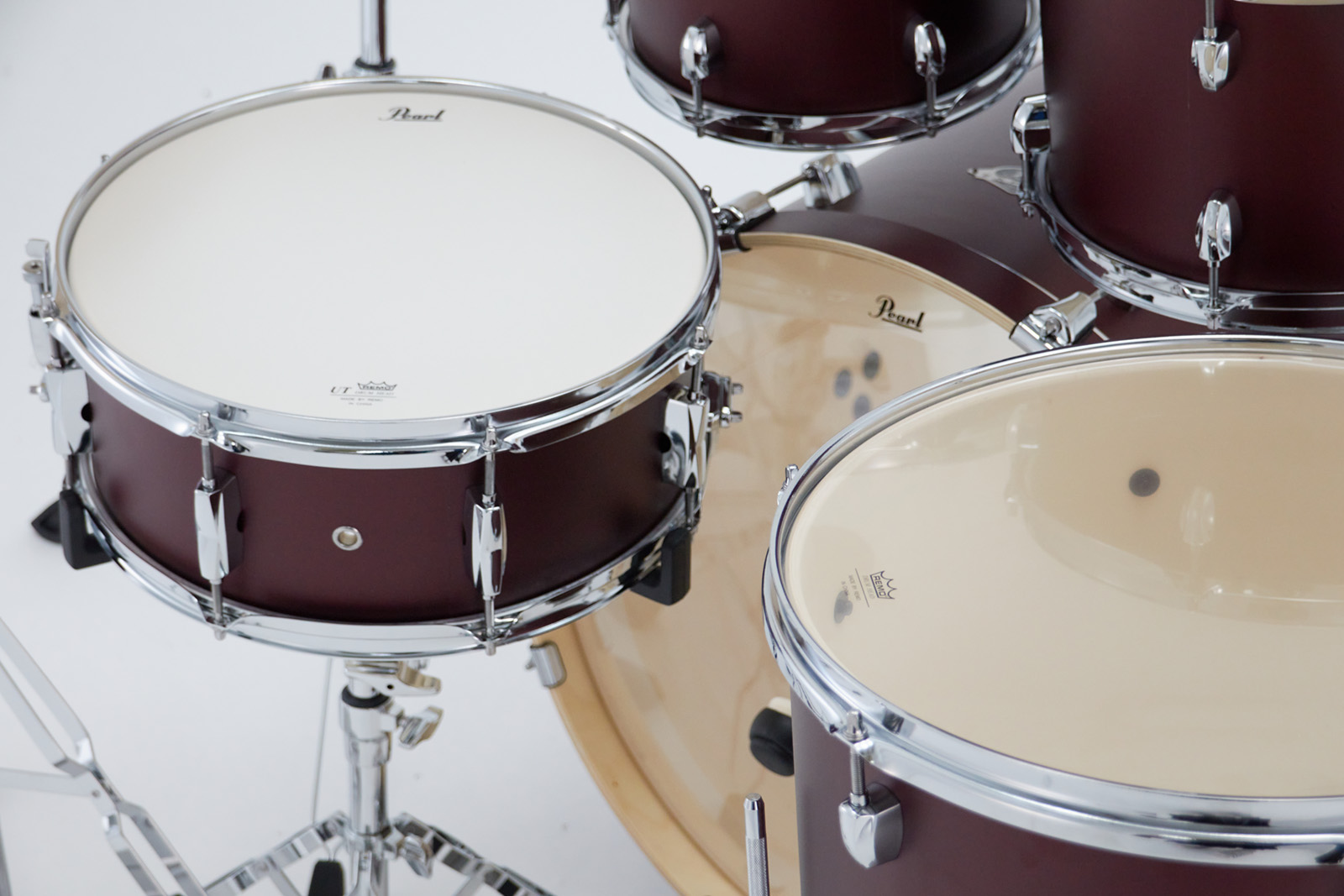 Pearl Export Rock 22'' - 5 FÛts - Satin Scarlet - Fusion drumstel - Variation 2