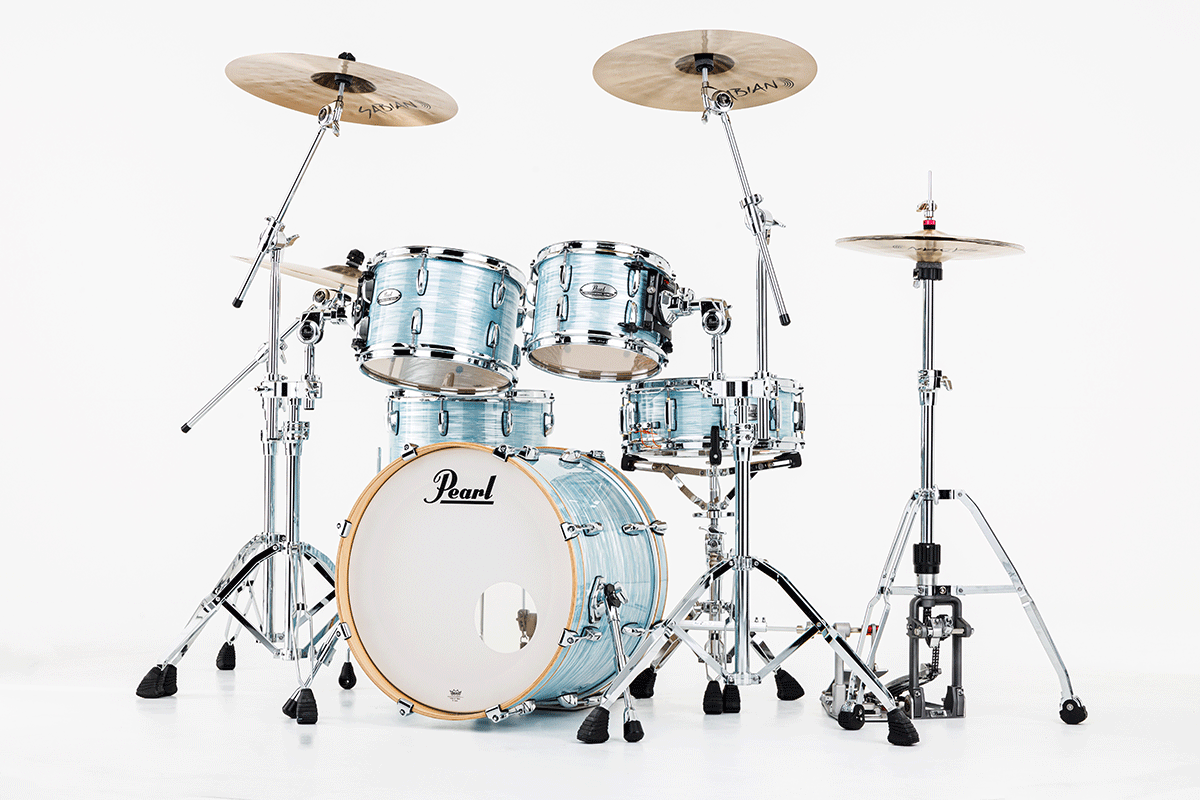 Pearl Pmx904xpc-414 Fusion 20 Pouces - 4 FÛts - Ice Blue Oyster - Fusion drumstel - Variation 3