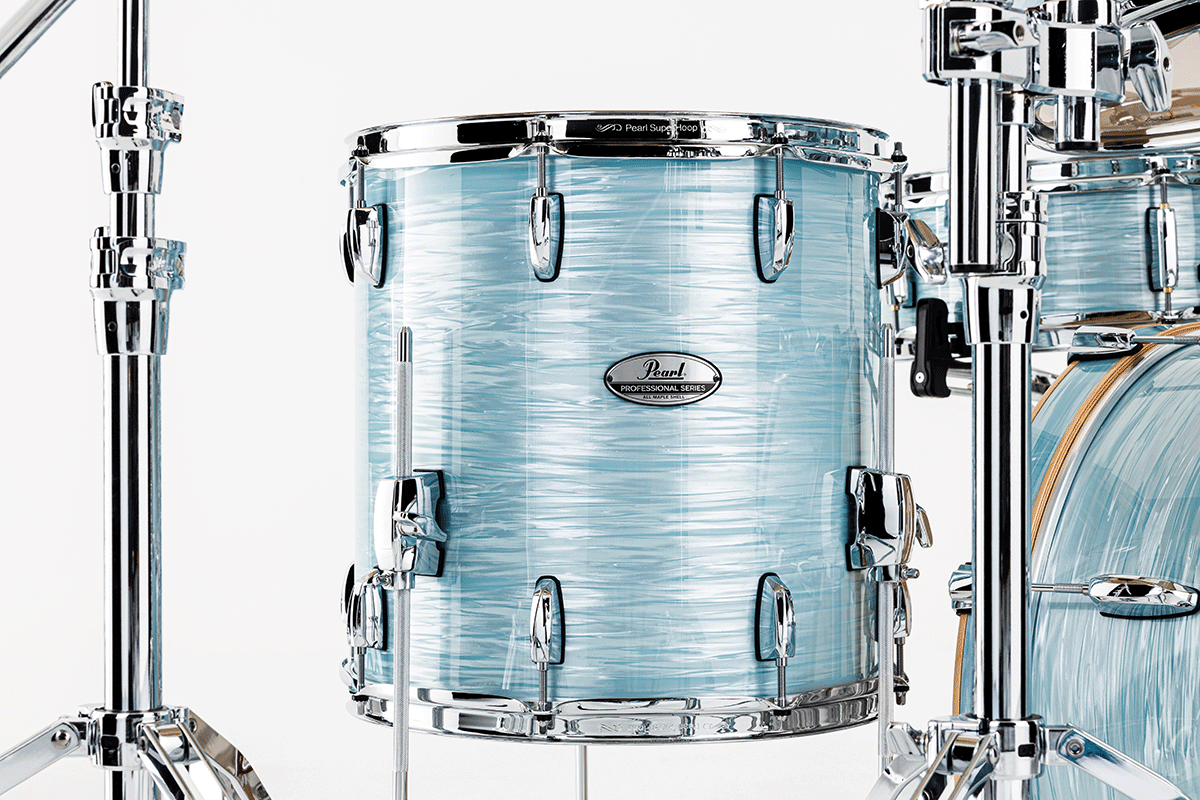 Pearl Pmx904xpc-414 Fusion 20 Pouces - 4 FÛts - Ice Blue Oyster - Fusion drumstel - Variation 5