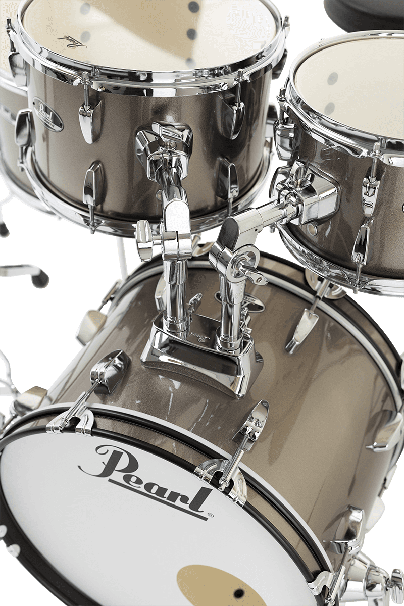 Pearl Roadshow 18 Bronze Metallic + Solar Sabian - 5 FÛts - Bronze Metallic - Jazz drumstel - Variation 3
