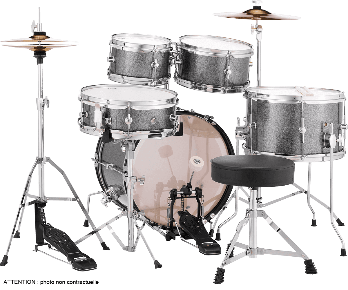 Pearl Roadshow Junior Kit 5 Futs 16 - 5 FÛts - Grindstone Sparkle - Junior drumstel - Variation 1