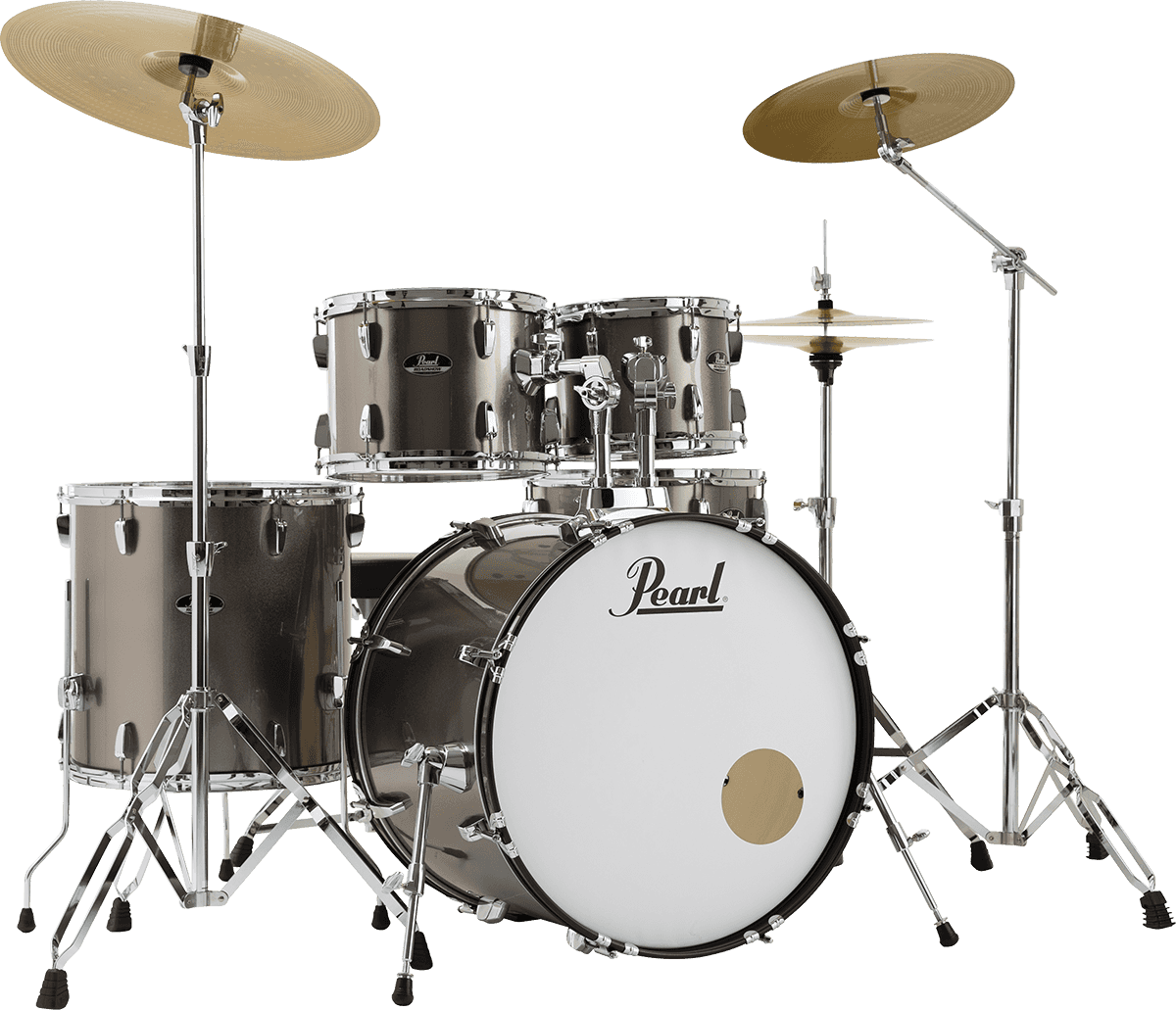 Pearl Roadshow Stage 22 + B-50 + Ride 20 Solar Bronze Metallic - Bronze Metallic - Rock drumstel - Variation 3