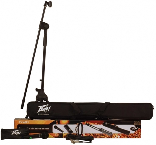 Peavey Msp1 Micro Pied Et Cable - Microfoon set met statief - Main picture