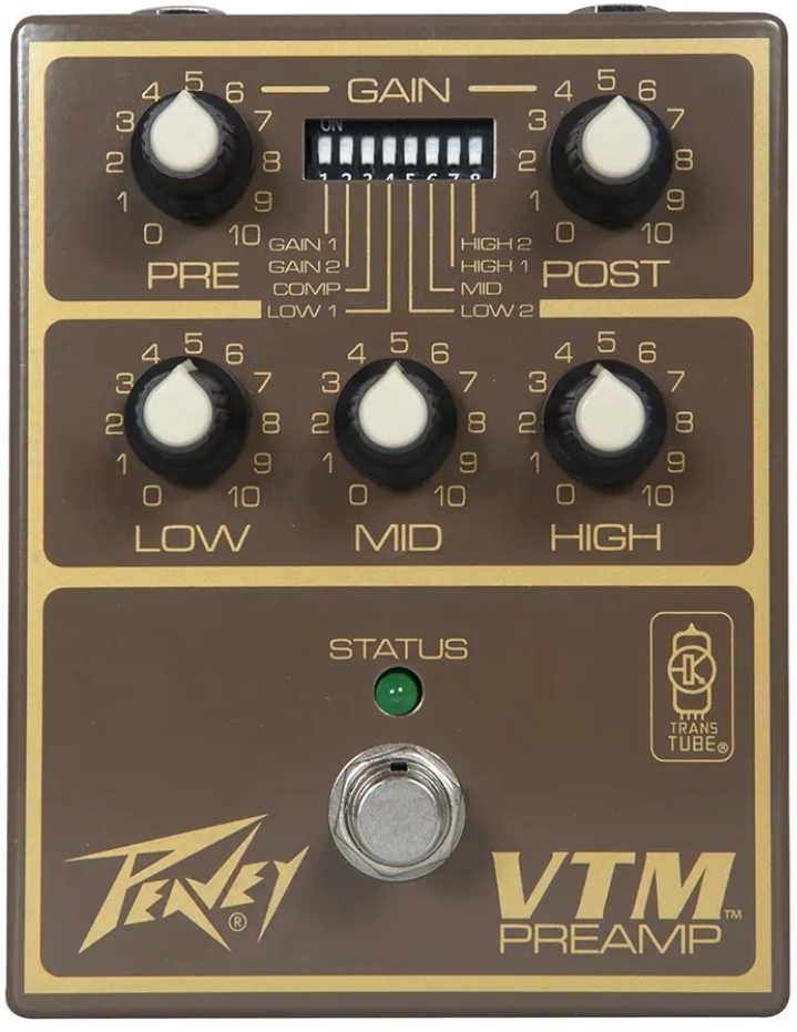 Peavey Vtm Preamp Legacy - Overdrive/Distortion/fuzz effectpedaal - Main picture
