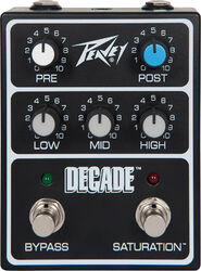 Overdrive/distortion/fuzz effectpedaal Peavey Legacy Decade Preamp