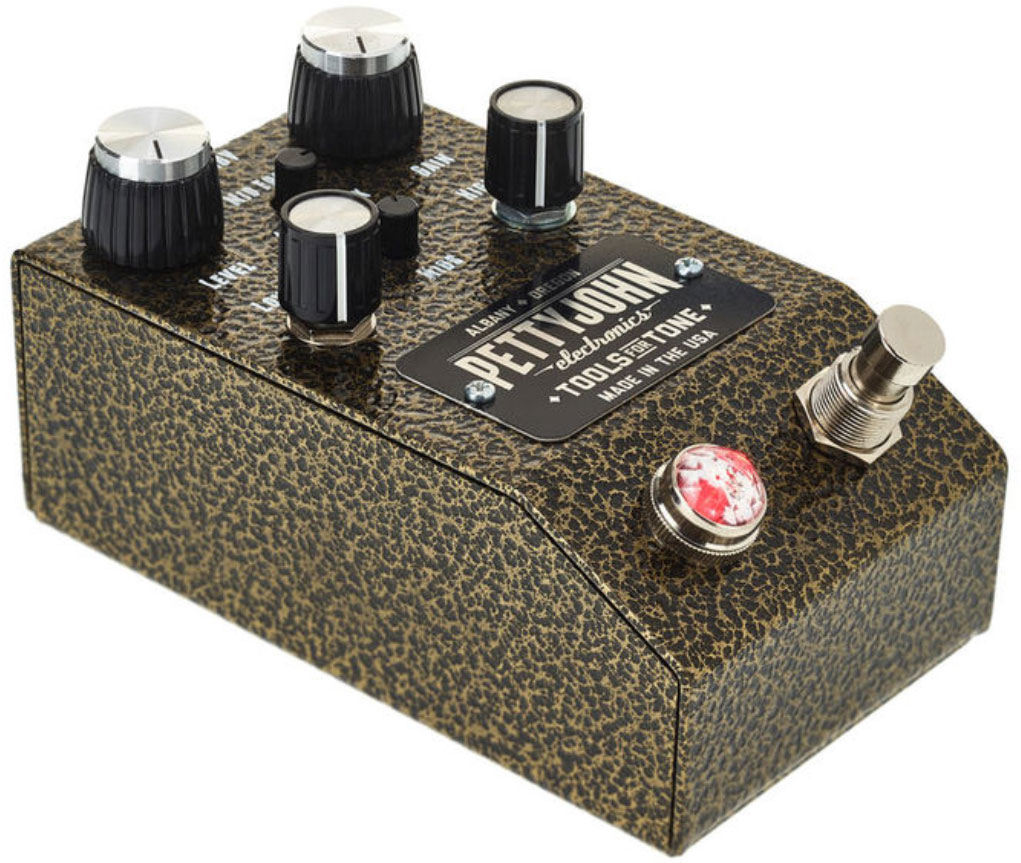 Pettyjohn Electronics Gold Overdrive - Overdrive/Distortion/fuzz effectpedaal - Variation 2