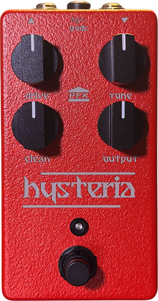 Pfx Circuits Hysteria Bass Distortion Fuzz - Overdrive/distortion/fuzz effectpedaal - Main picture