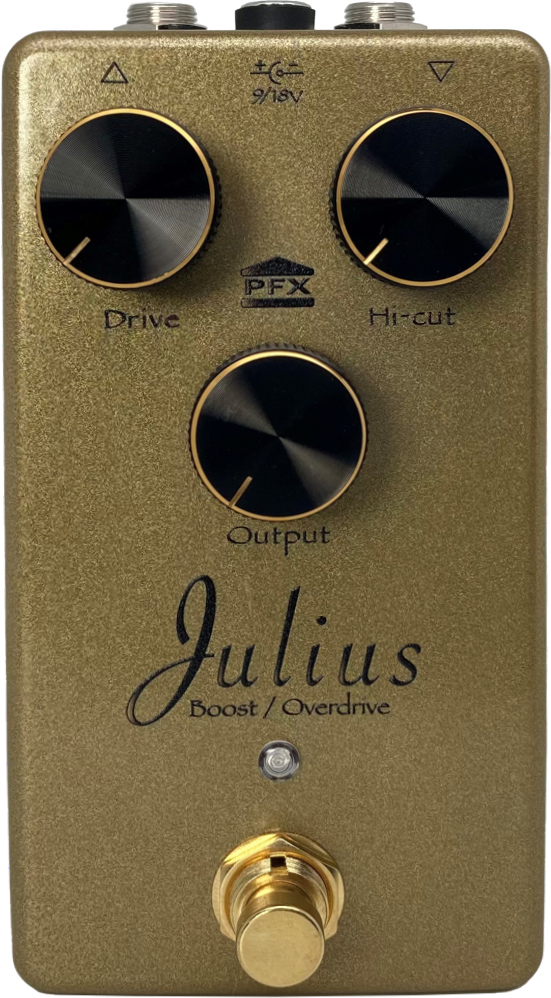 Pfx Circuits Julius Boost Overdrive - Overdrive/Distortion/fuzz effectpedaal - Main picture