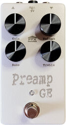 Overdrive/distortion/fuzz effectpedaal Pfx circuits Preamp GE (Germanium)
