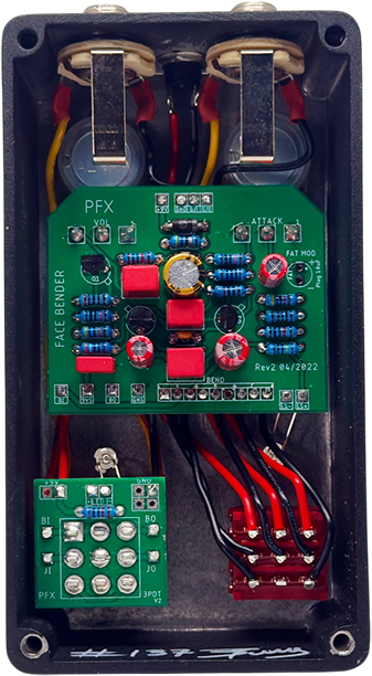 Pfx Circuits Face Bender Fuzz V2 - Overdrive/Distortion/fuzz effectpedaal - Variation 2