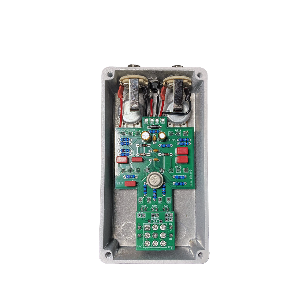 Pfx Circuits Paris Germanium Preamp - Overdrive/Distortion/fuzz effectpedaal - Variation 3