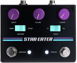 Overdrive/distortion/fuzz effectpedaal Pigtronix Star Eater Fuzz