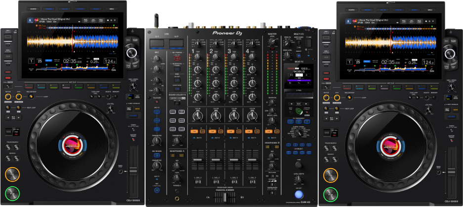 Pioneer Dj 2 X Cdj-3000x  + Djm-a9 - Full DJ set - Main picture