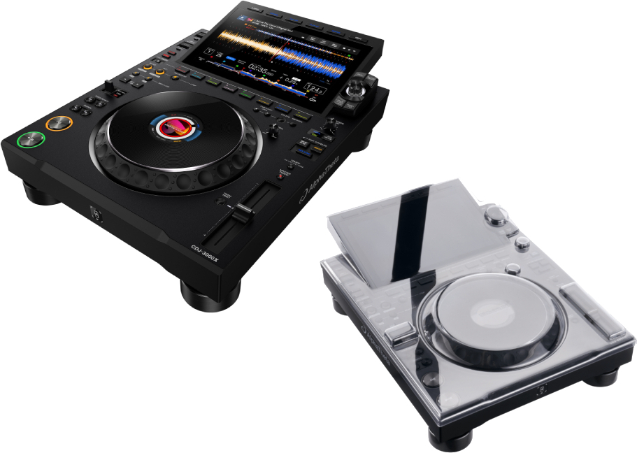 Pioneer Dj Alphatheta Cdj-3000x + Decksaver - Case/flight/decksaver - Main picture