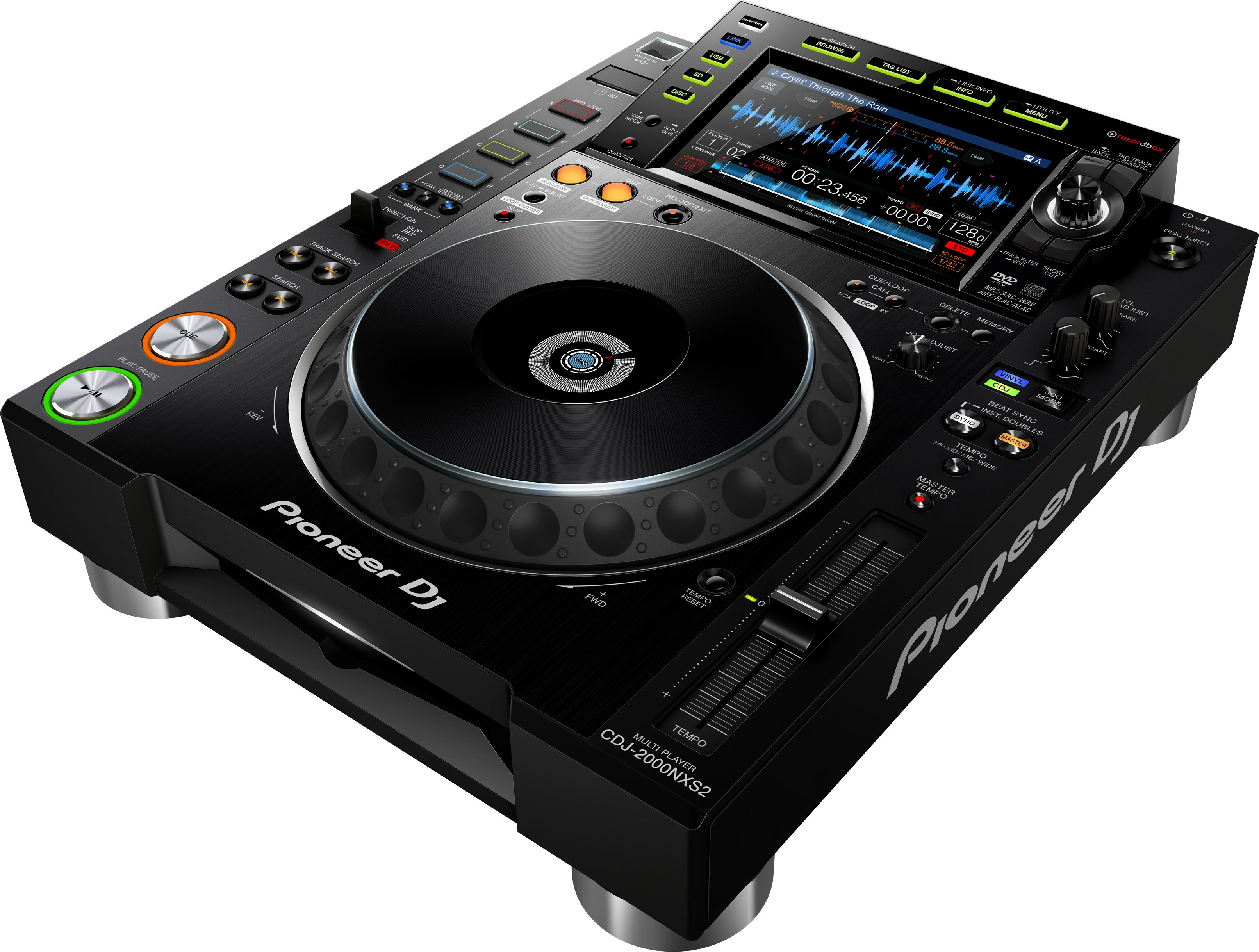 Pioneer Dj Cdj-2000nxs2 - MP3 & CD Draaitafel - Main picture