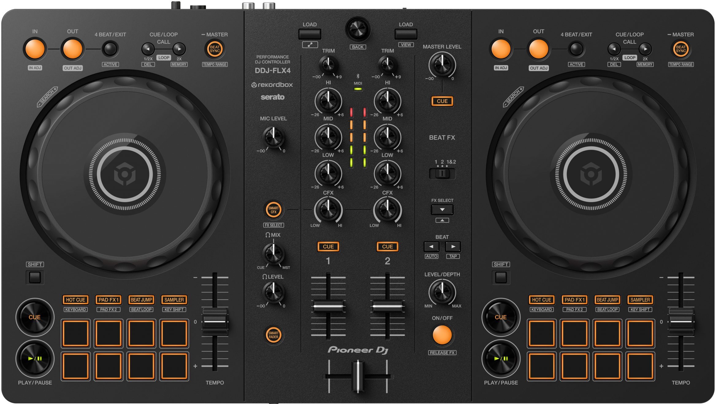 Pioneer Dj Ddj-flx4 - USB DJ-Controller - Main picture