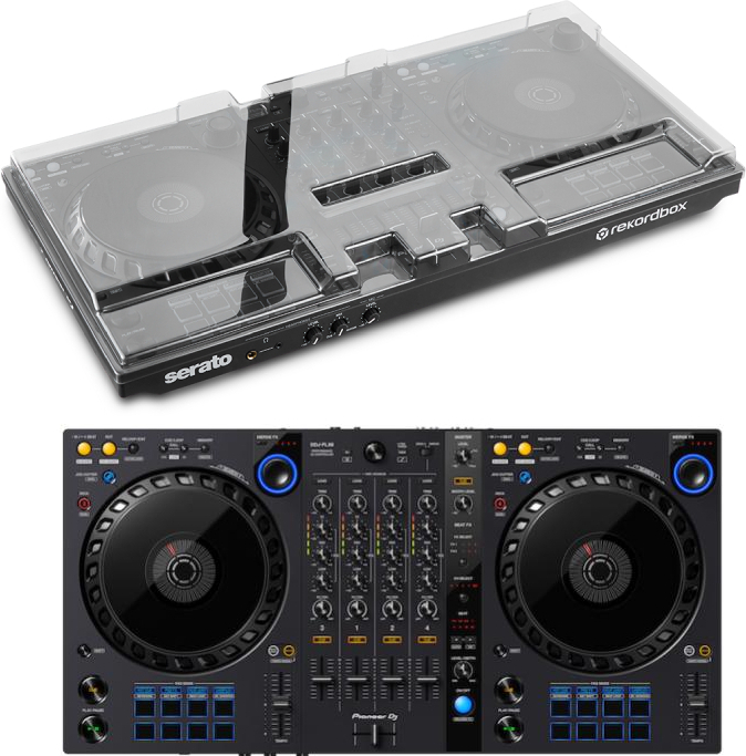 Pioneer Dj Ddj Flx6 + Decksaver - Case/flight/decksaver - Main picture