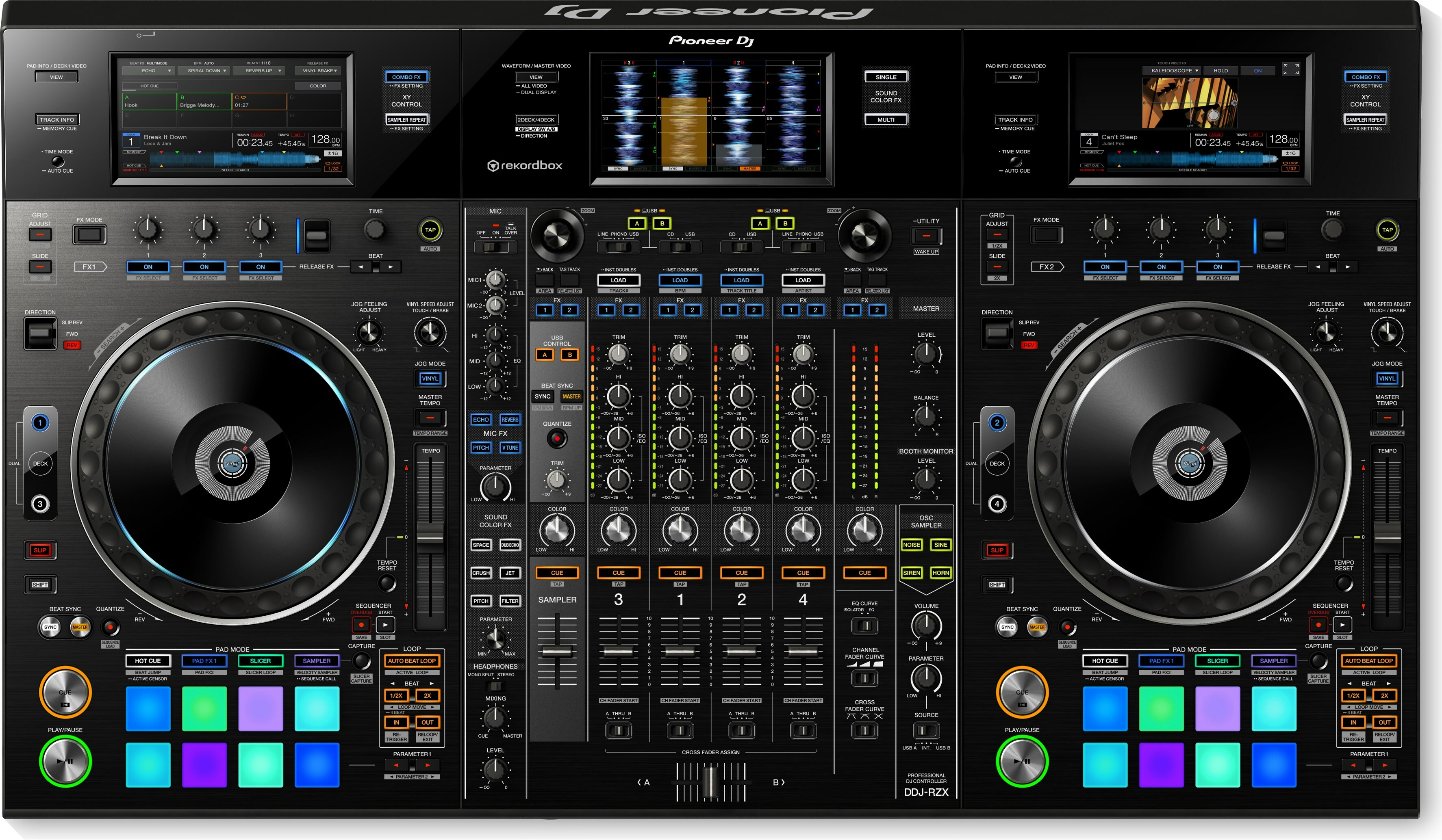 Pioneer Dj Ddj-rzx - USB DJ-Controller - Main picture