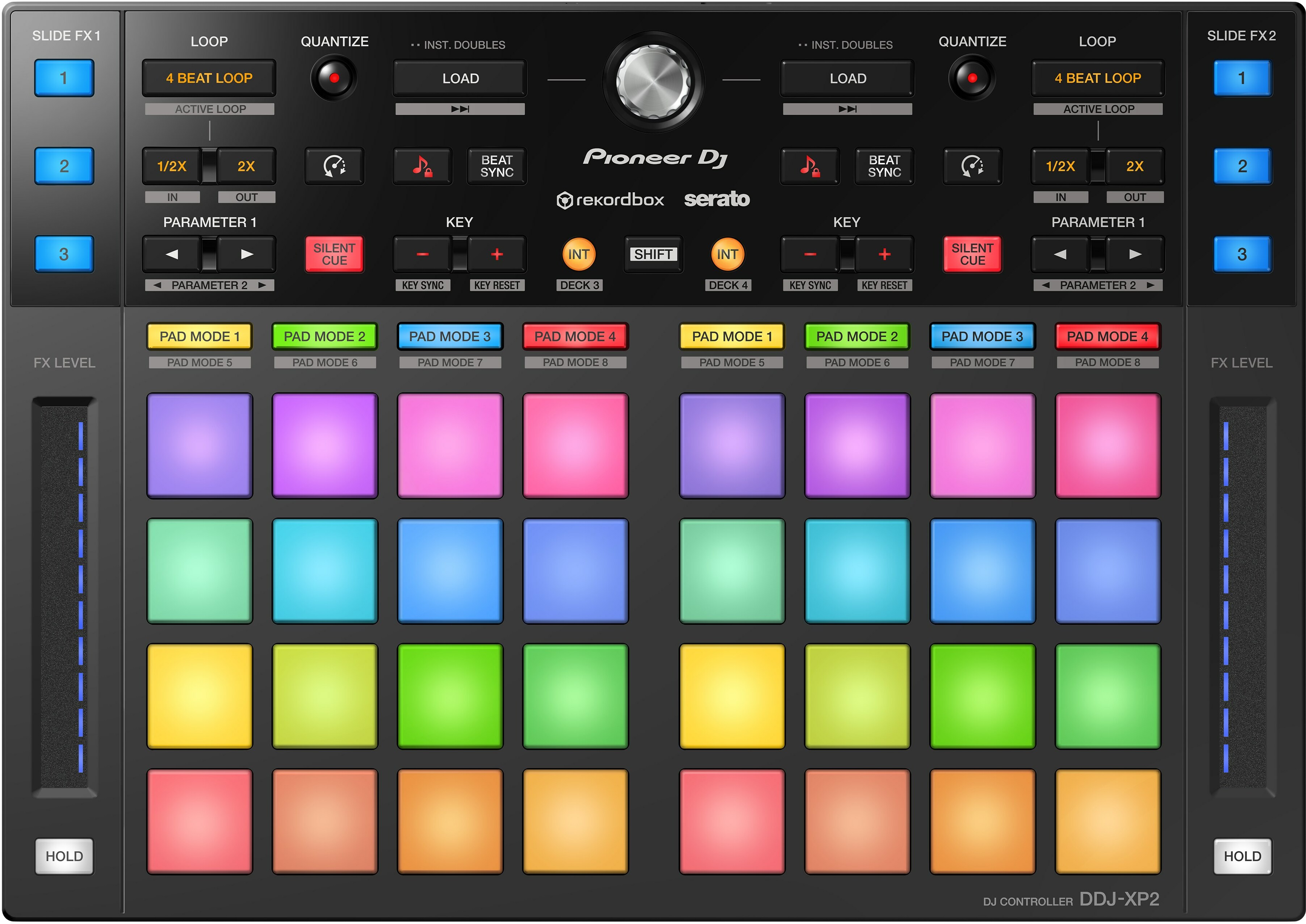 Pioneer Dj Ddj-xp2 - USB DJ-Controller - Main picture