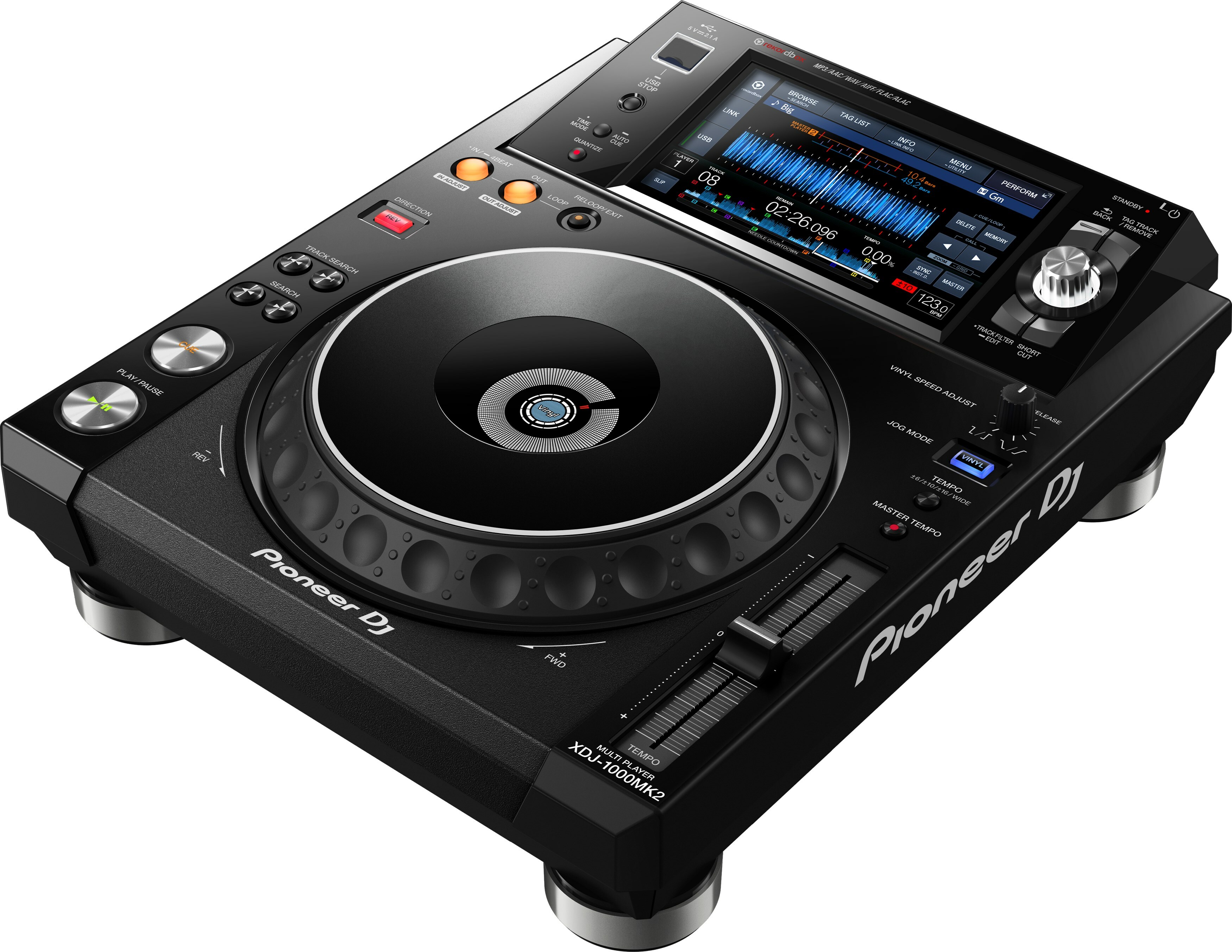 Pioneer Dj Xdj-1000mk2 - MP3 & CD Draaitafel - Main picture