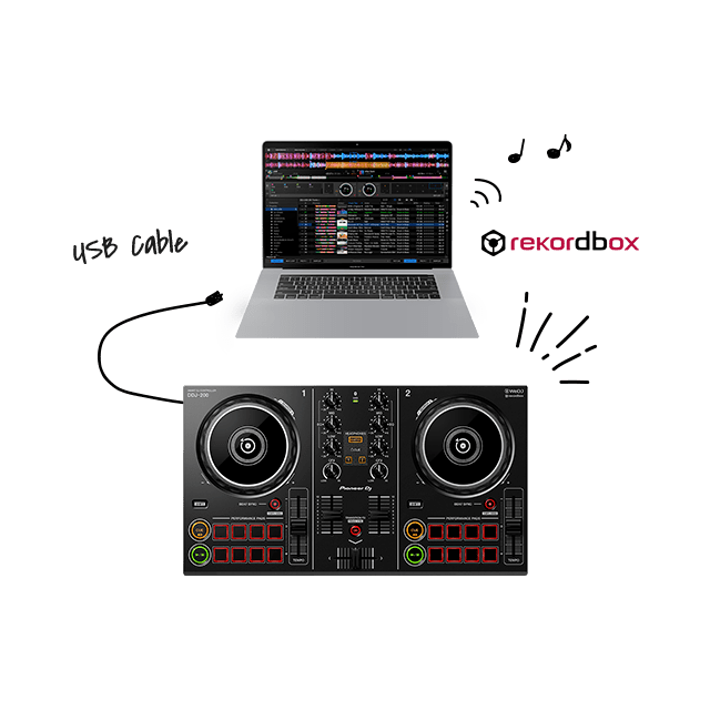 Pioneer Dj Ddj-200 - USB DJ-Controller - Variation 14