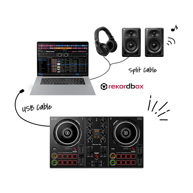 Pioneer Dj Ddj-200 - USB DJ-Controller - Variation 15