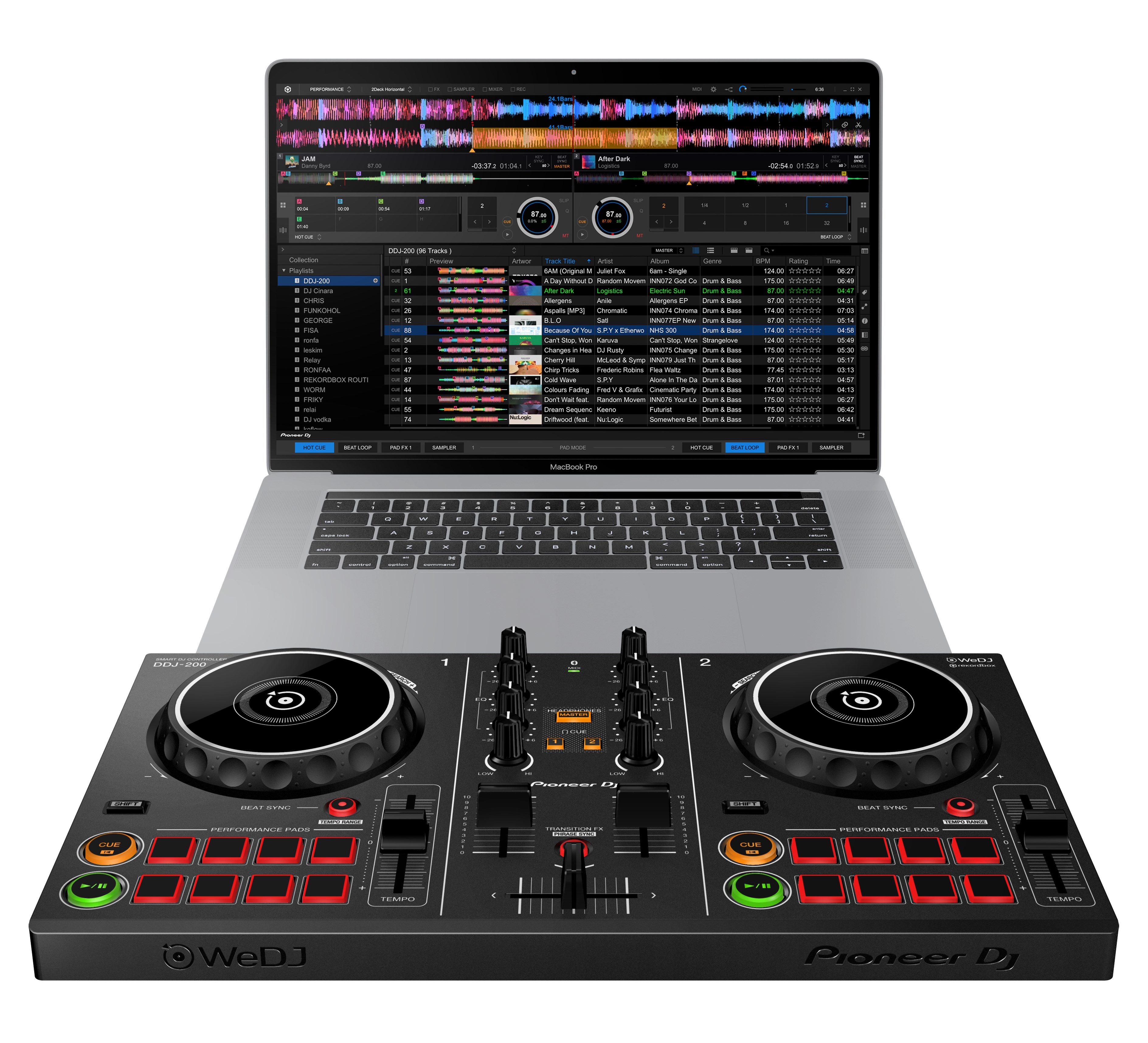 Pioneer Dj Ddj-200 - USB DJ-Controller - Variation 2