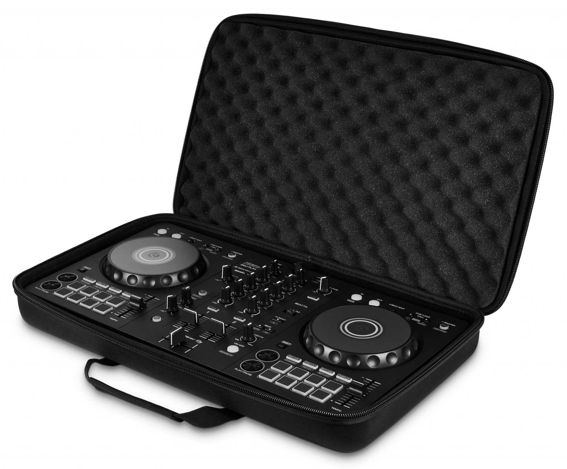 Pioneer Dj Ddj-flx4  + Djc-b - Case/flight/decksaver - Variation 1