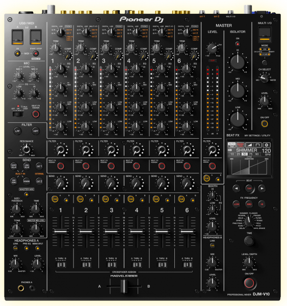 Dj-mixer Pioneer dj DJM-V10