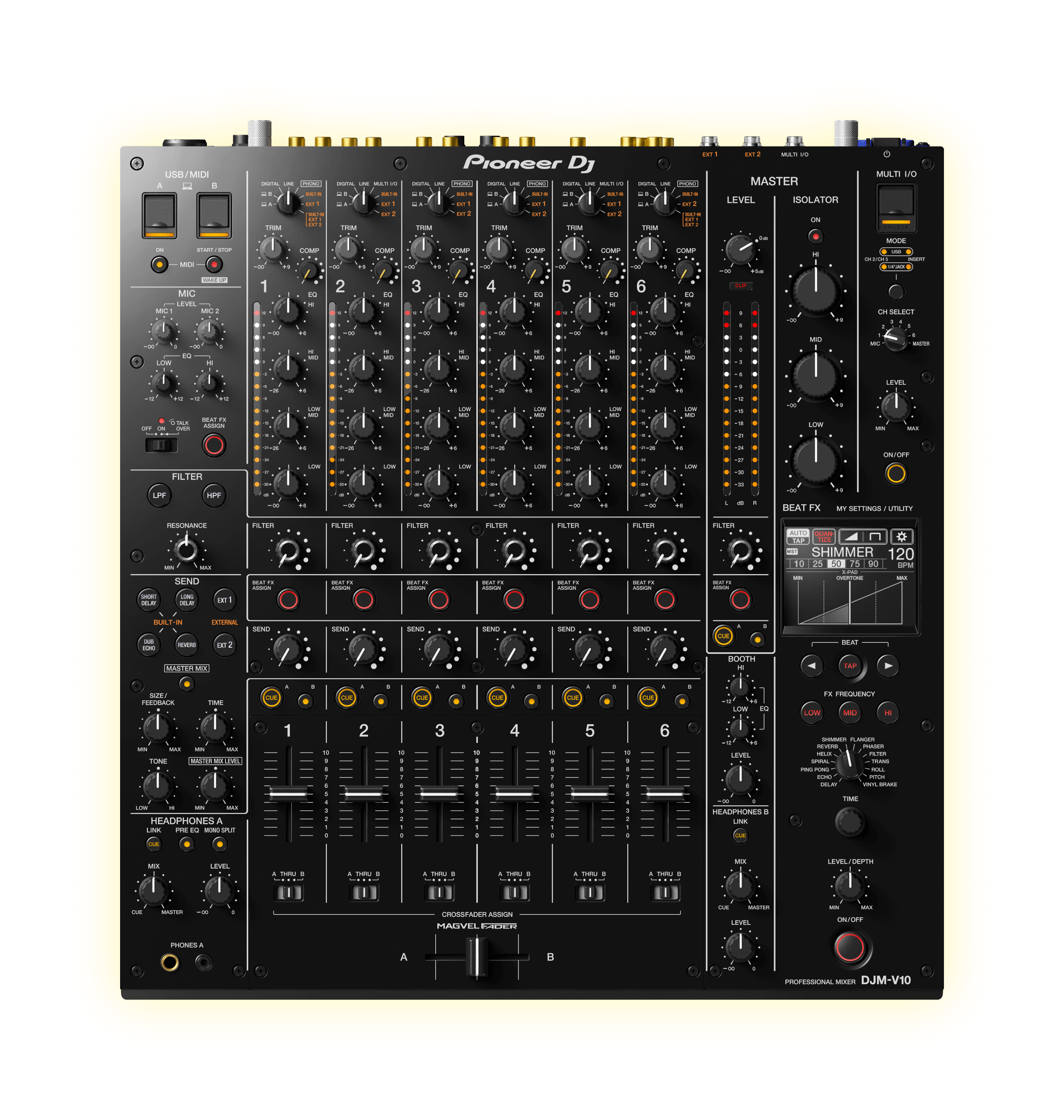 Pioneer Dj Djm-v10 - DJ-Mixer - Variation 11