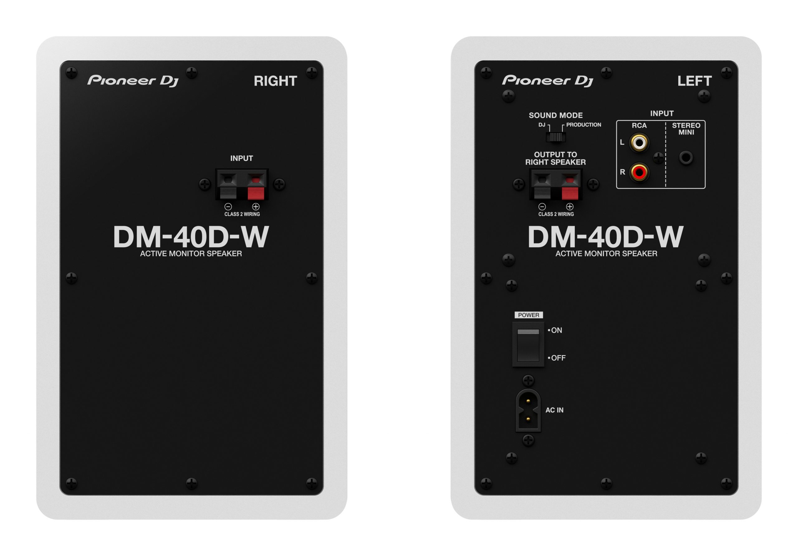 Pioneer Dj Dm-40d-w - Actieve studiomonitor - Variation 2