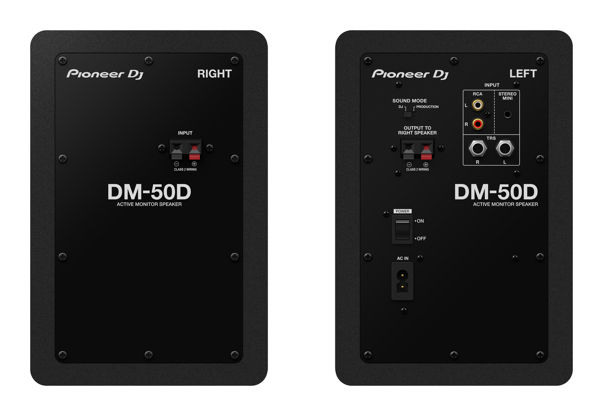 Pioneer Dj Dm-50d - La Paire - Actieve studiomonitor - Variation 1