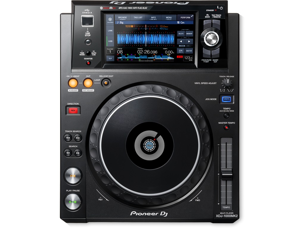 Pioneer Dj Xdj-1000mk2 - MP3 & CD Draaitafel - Variation 1